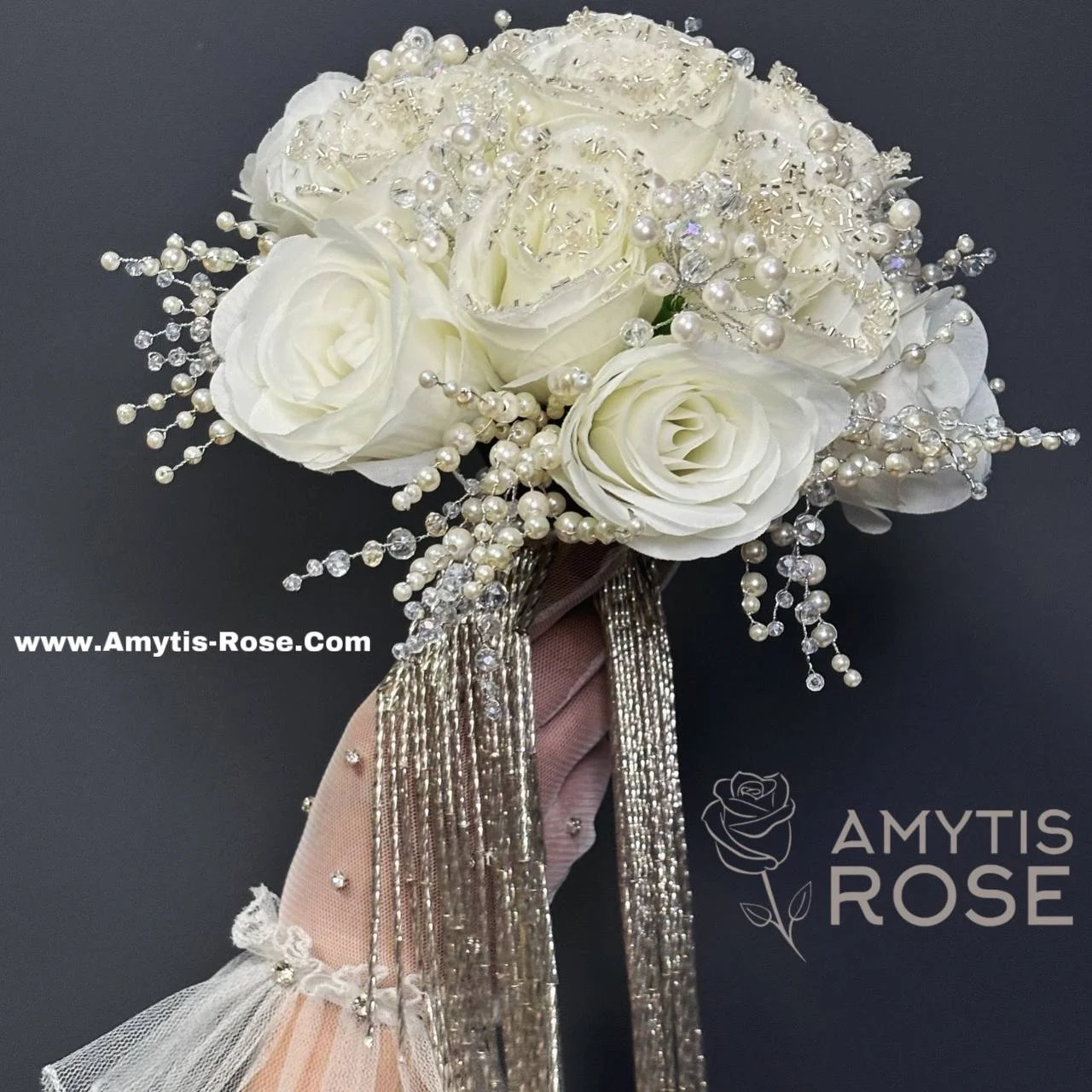 دسته گل عروس آمیتیس#101 Amytis